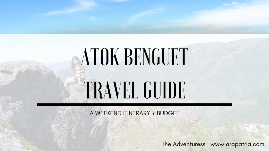 ALT="things to do in atok benguet"