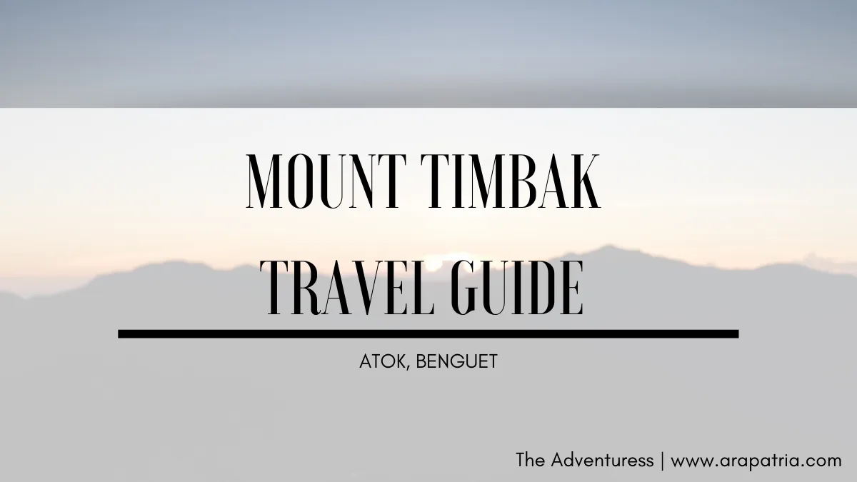 ALT="mt timbak atok benguet"