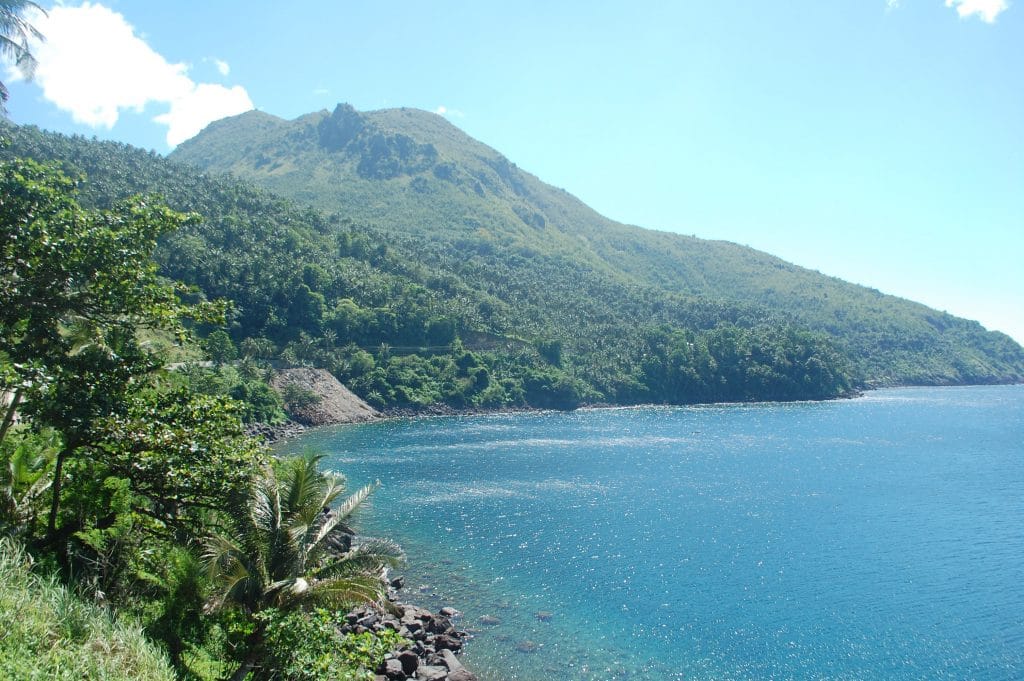 the old volcano in camiguin island