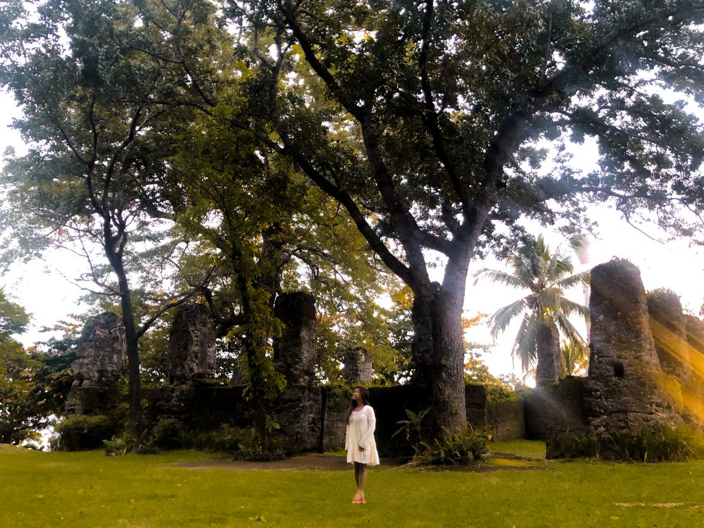 the old church ruins camiguin