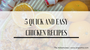 5 Quick and Easy Chicken Recipes to Make at Home