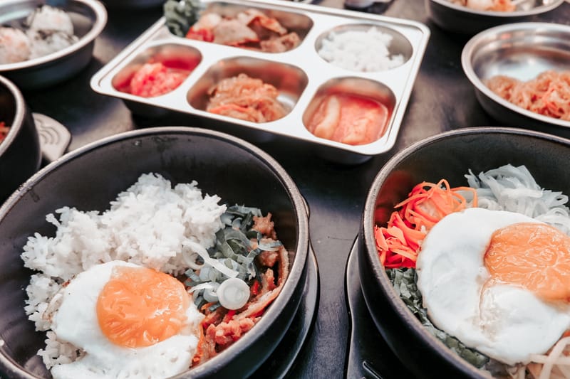 cheap korean street food silang