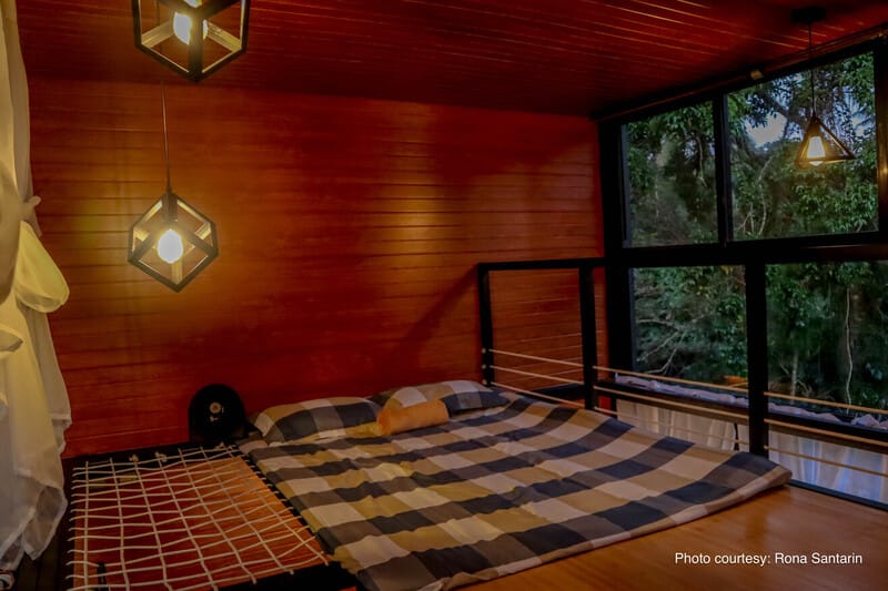 inside the accomodation farmshare