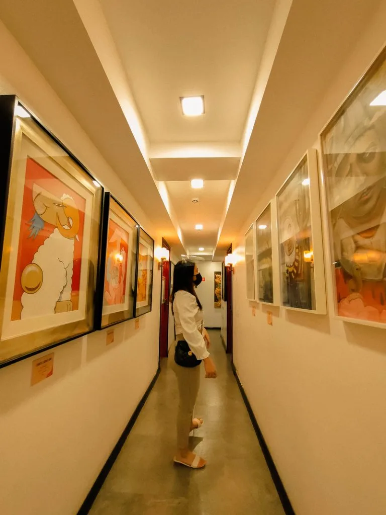 the gallery at unwnd lux hostel