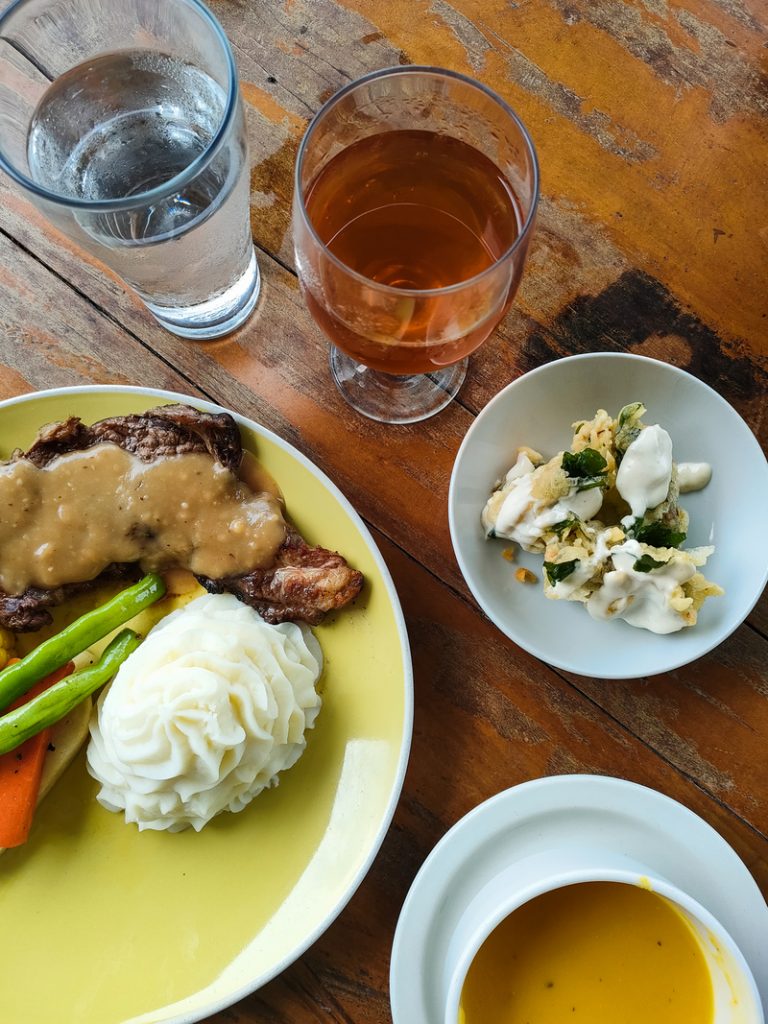 the old grove farm steak for lunch
