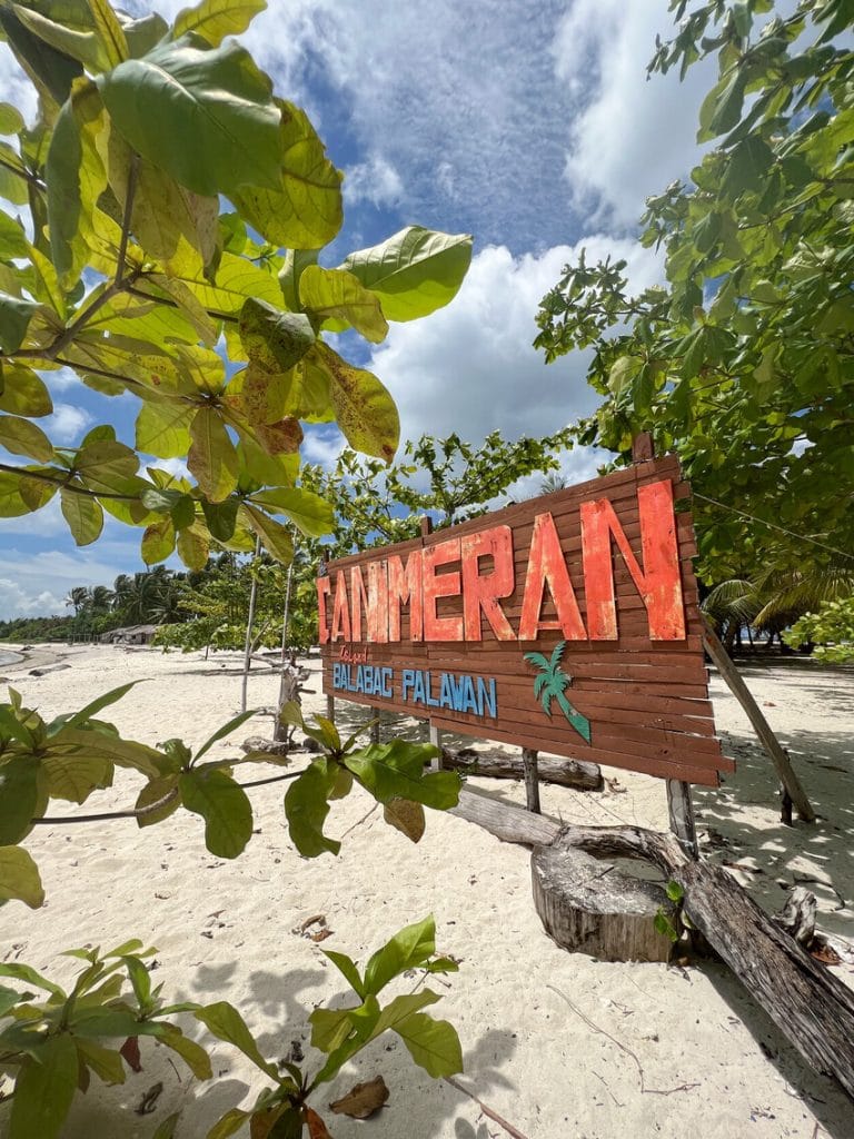 canimeran island on a sunny day