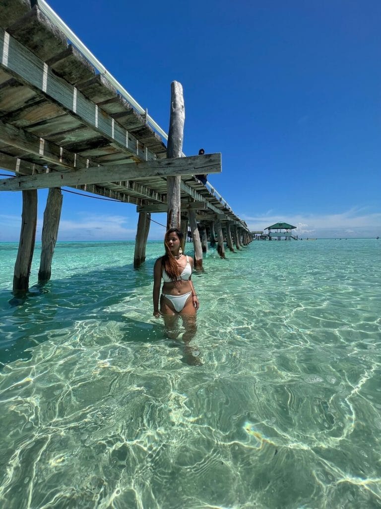 the beautiful scenery of onok island