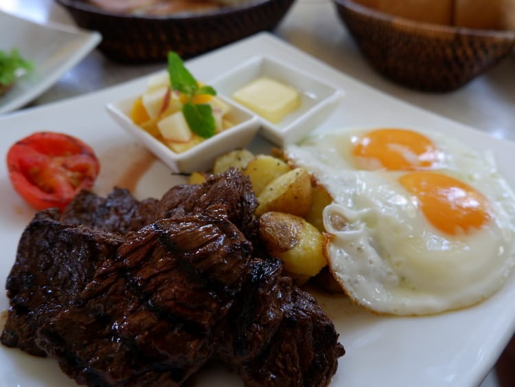 us tenderloin steak at lemoni cafe boracay