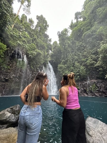 a famous waterfall in iligan city