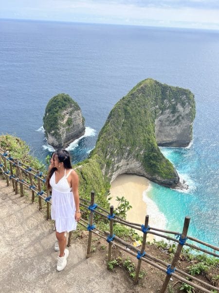 iconic kelingking beach nusa penida
