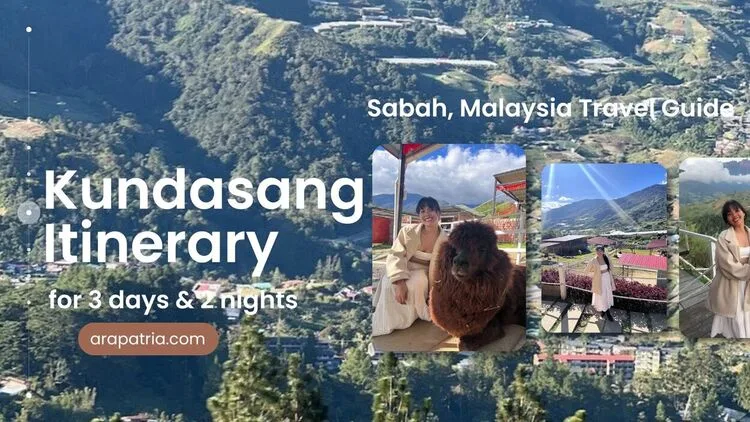 kundasang itinerary 3d2n