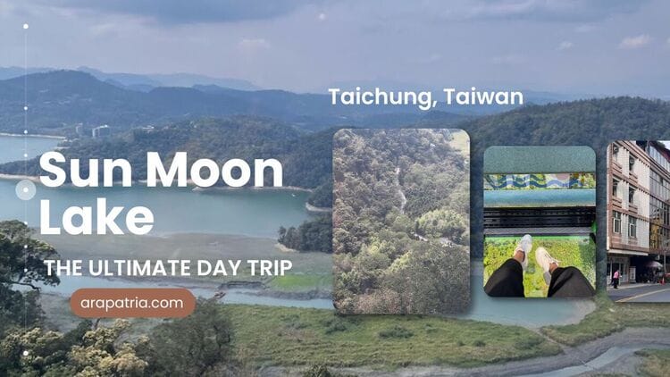 day trip to sun moon lake taichung