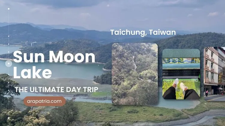 day trip to sun moon lake taichung