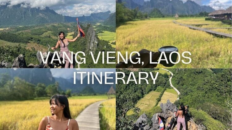 vang vieng laos itinerary for 3 days