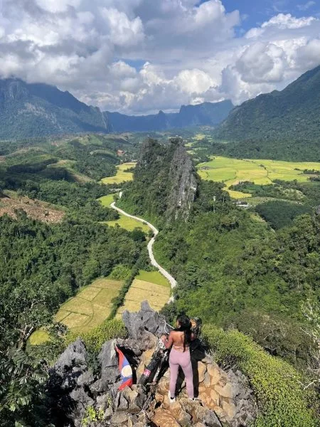 namxay viewpoint vangvieng laos