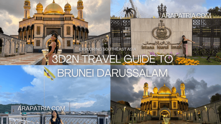 brunei itinerary for 3 days