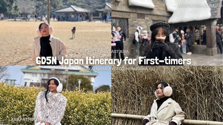 japan itinerary for six days for first timers