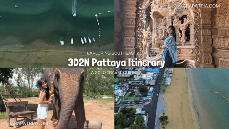 pattaya itinerary for 3 days