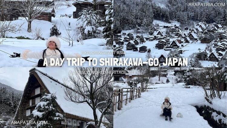 a day trip to shirakawago japan