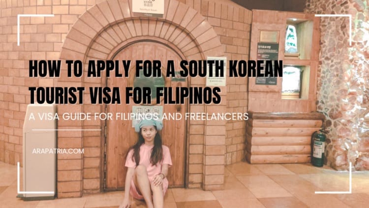 how to apply for a south korean tourist visa for filipinos