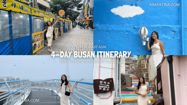 busan itinerary for 4 days