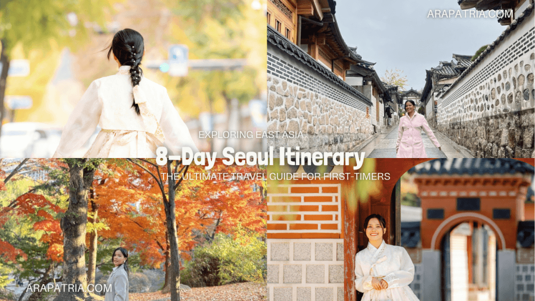 seoul itinerary for 8 days