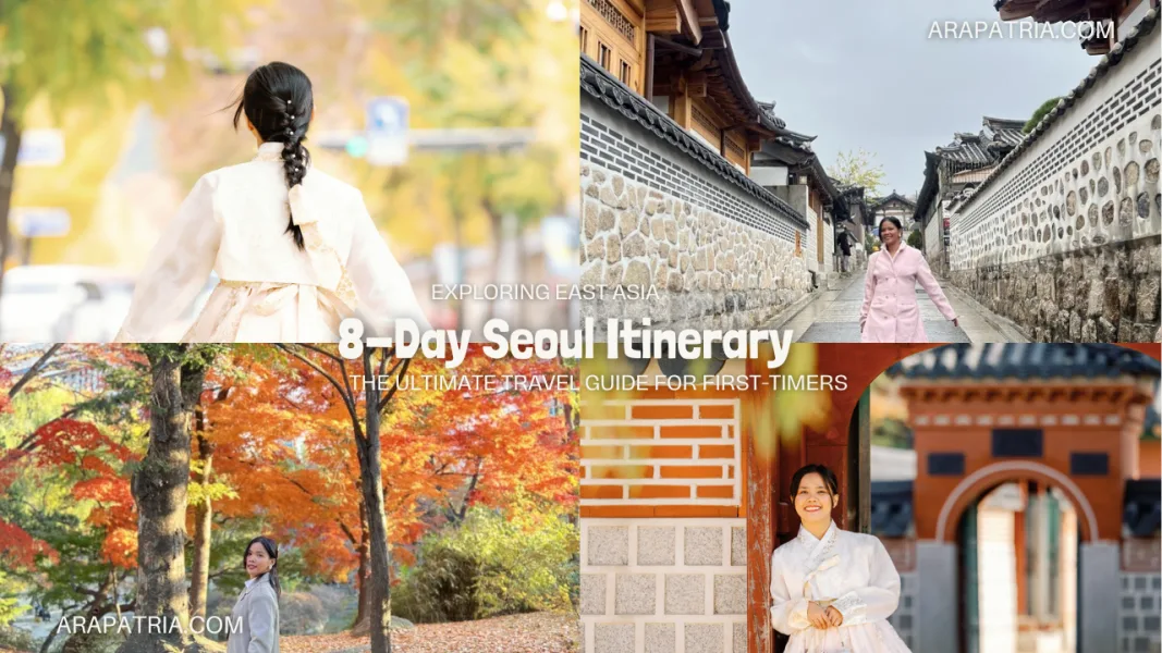 seoul itinerary for 8 days